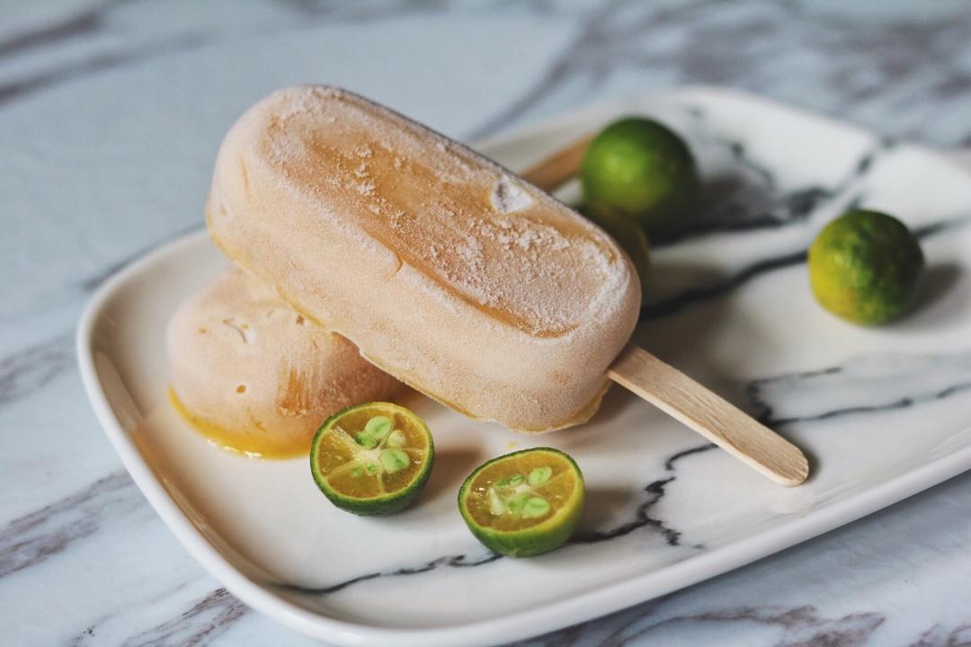 青柠芒果冰棍（健身零食）