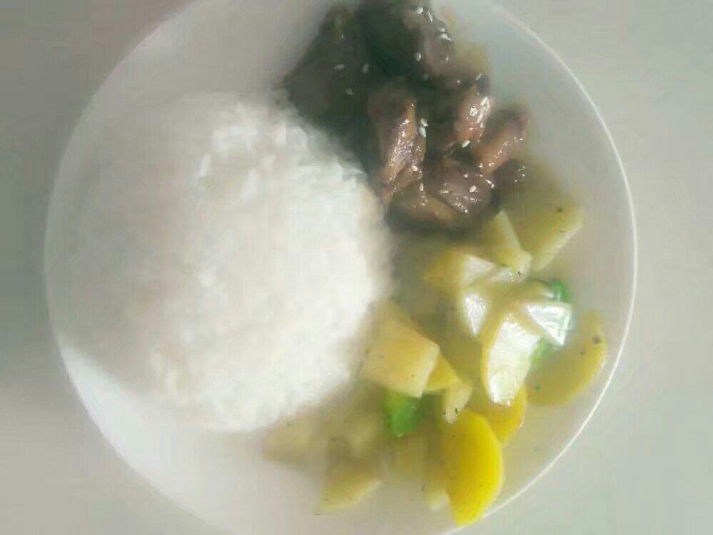 简单快手照烧鸡腿饭