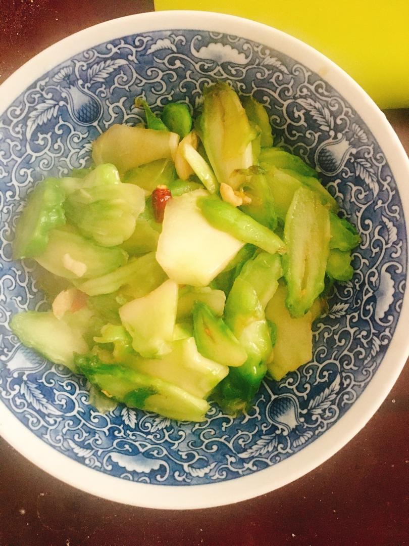 清炒儿菜（清香翠绿超好吃）
