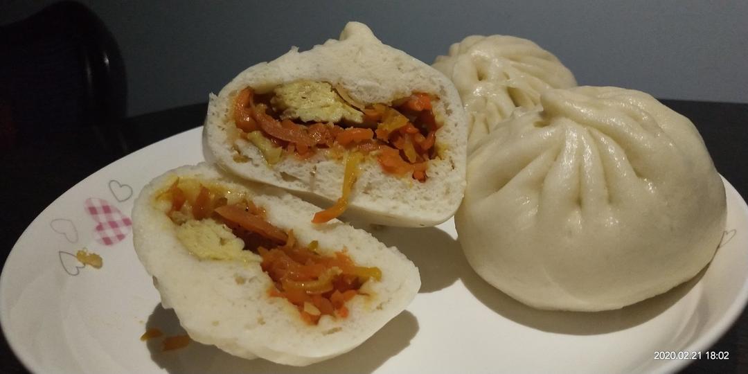 胡萝卜馅儿蒸饺儿