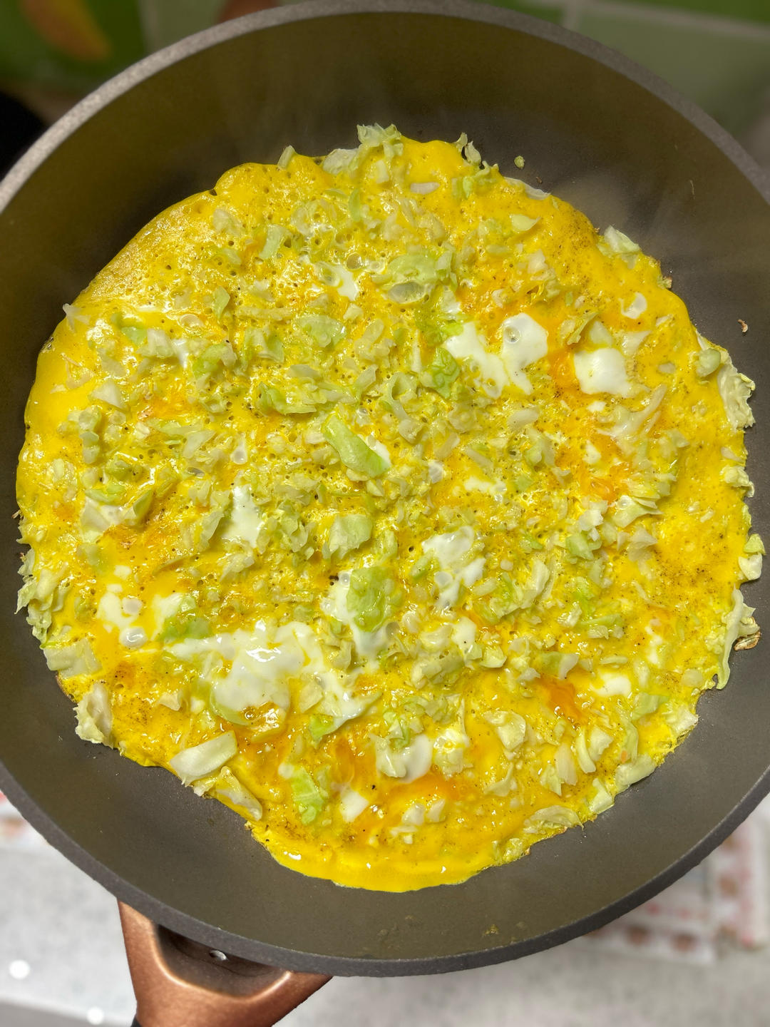 包菜蛋饼