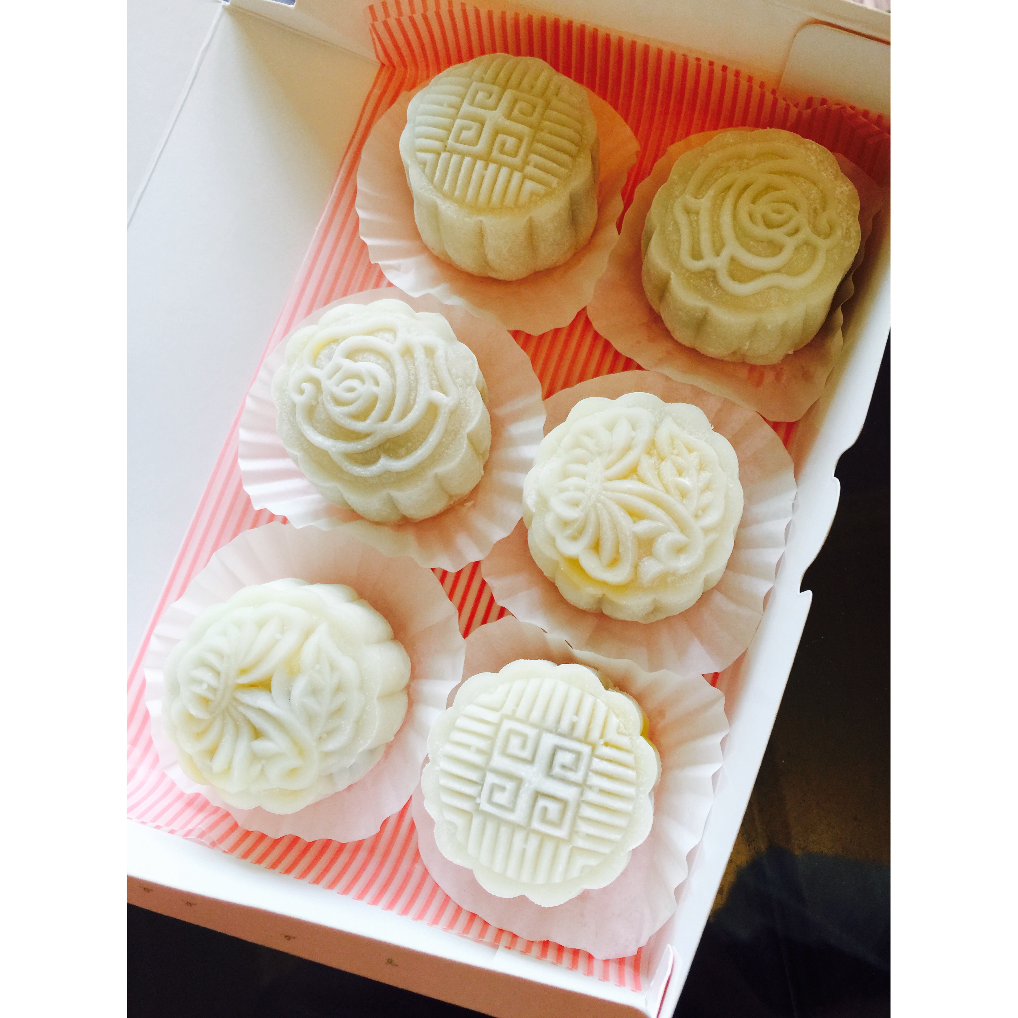 《Tinrry下午茶》冰皮月饼（奶黄馅）