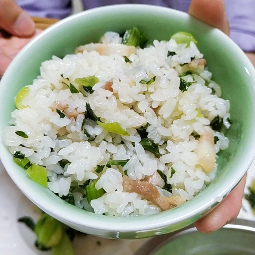 猪油咸肉菜饭