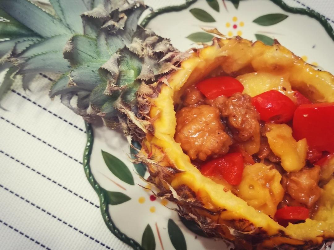 秘制菠萝咕噜肉（绝对好吃）