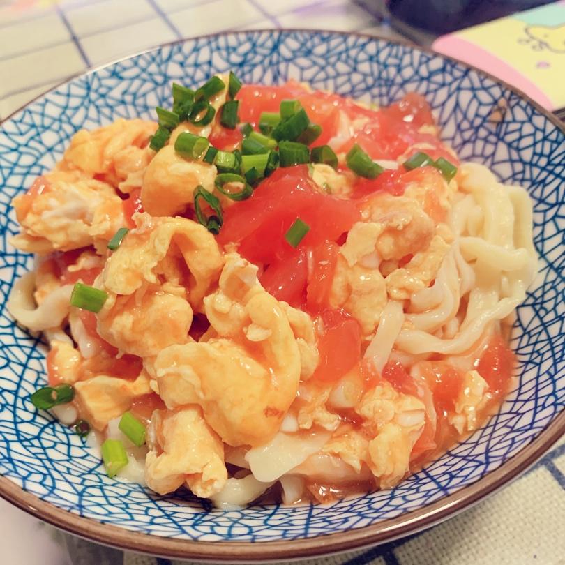 西红柿鸡蛋打卤面