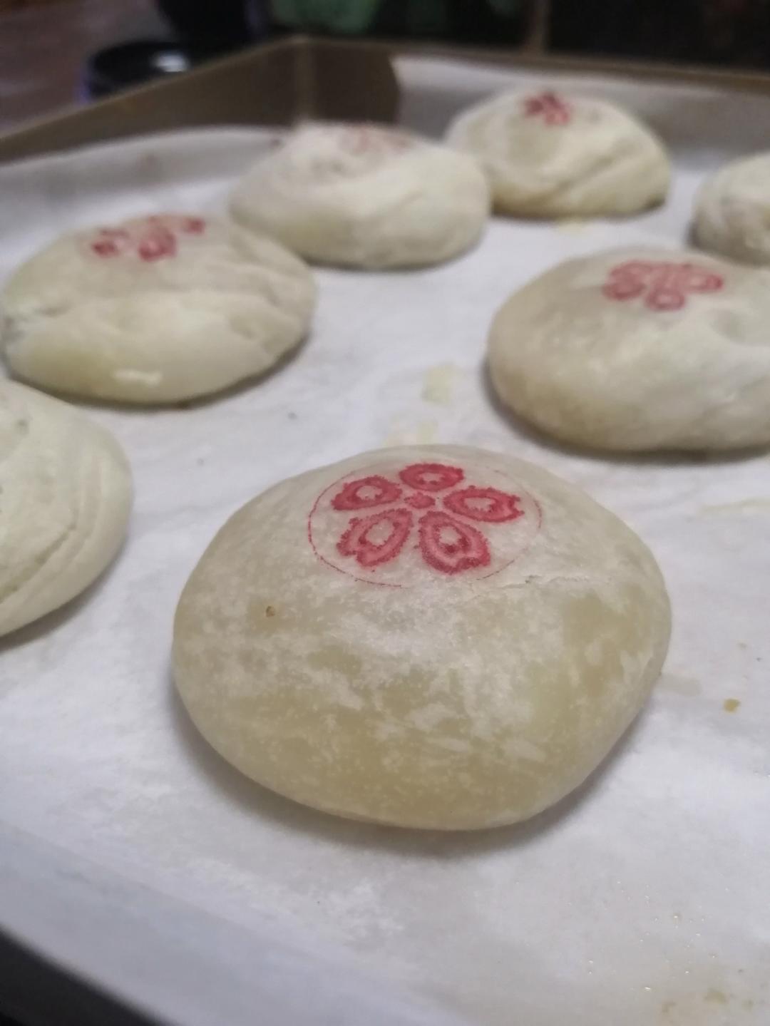 酥到融化香到爆炸－榨菜鲜肉月饼（风炉省时省力大包酥）