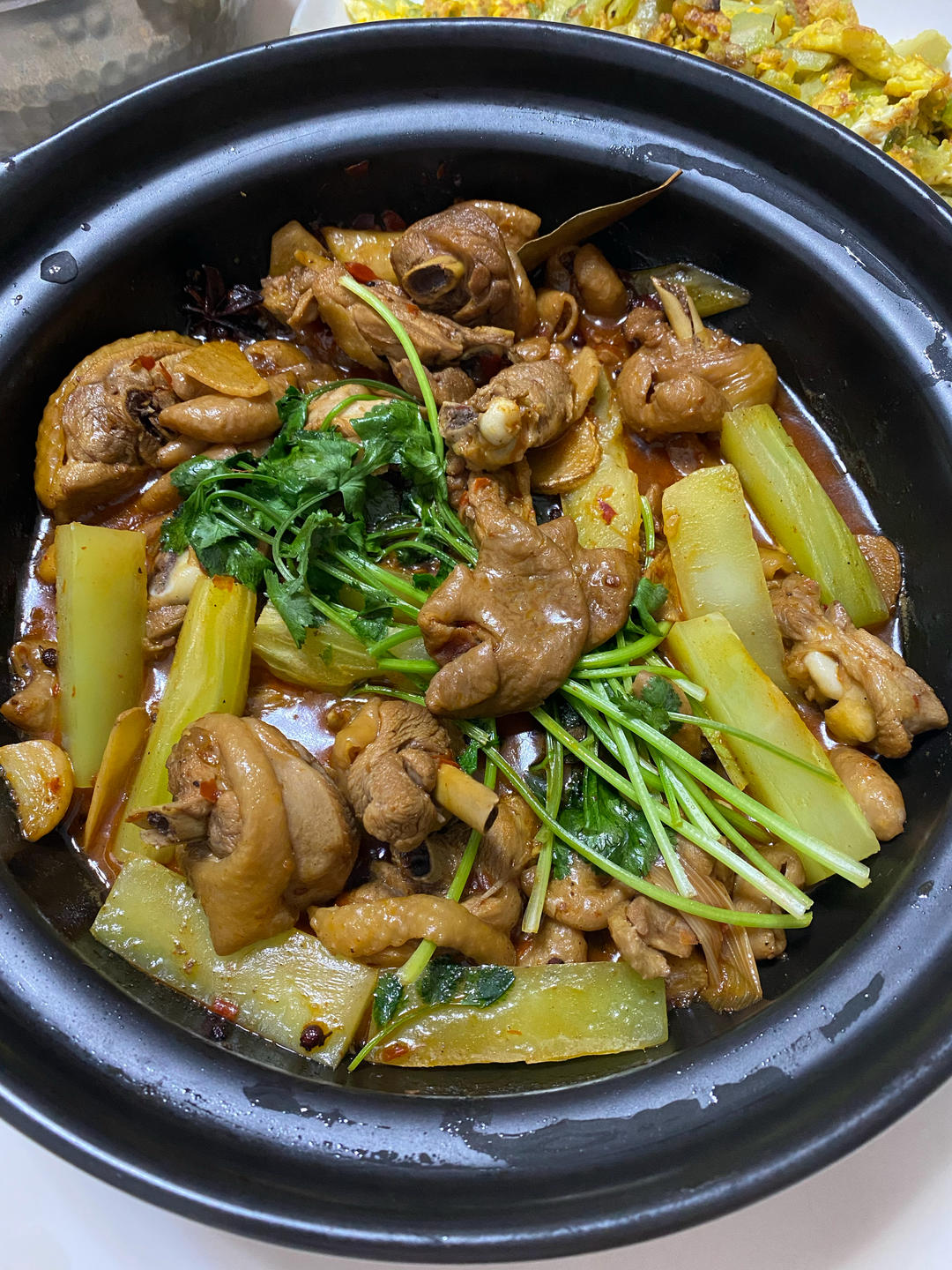 肥肠鸡（可媲美晓彭家的）