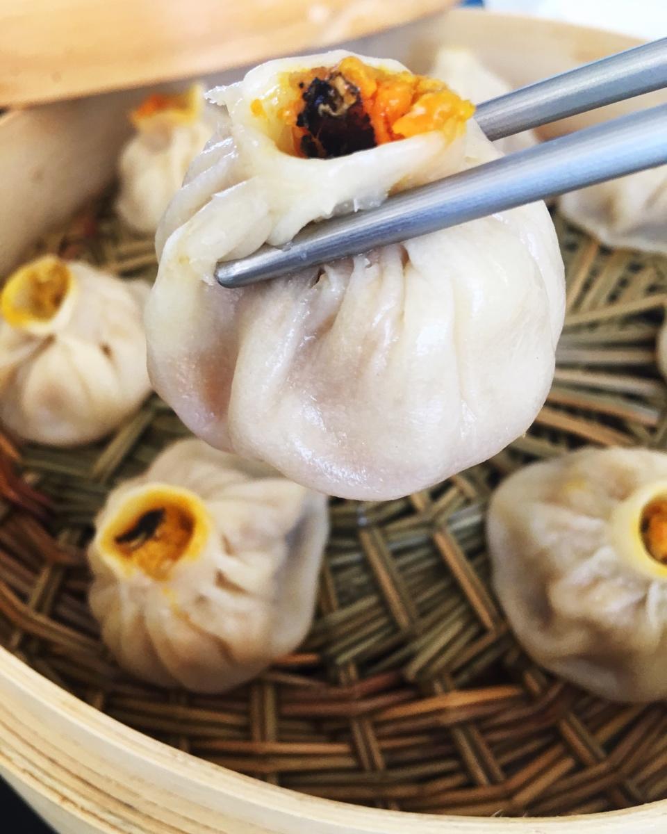 爱皮面团的真水无香                         分享作品 蟹粉小笼包