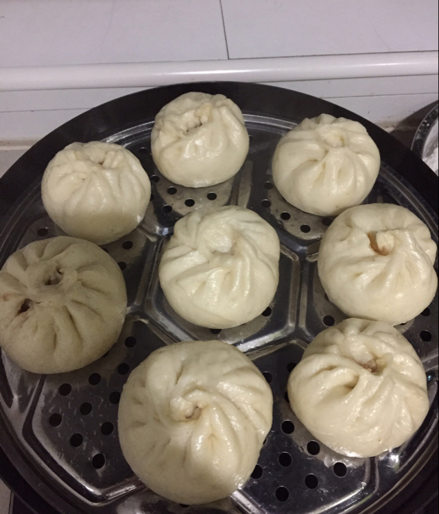 基础肉包做法 Steamed Dumplings