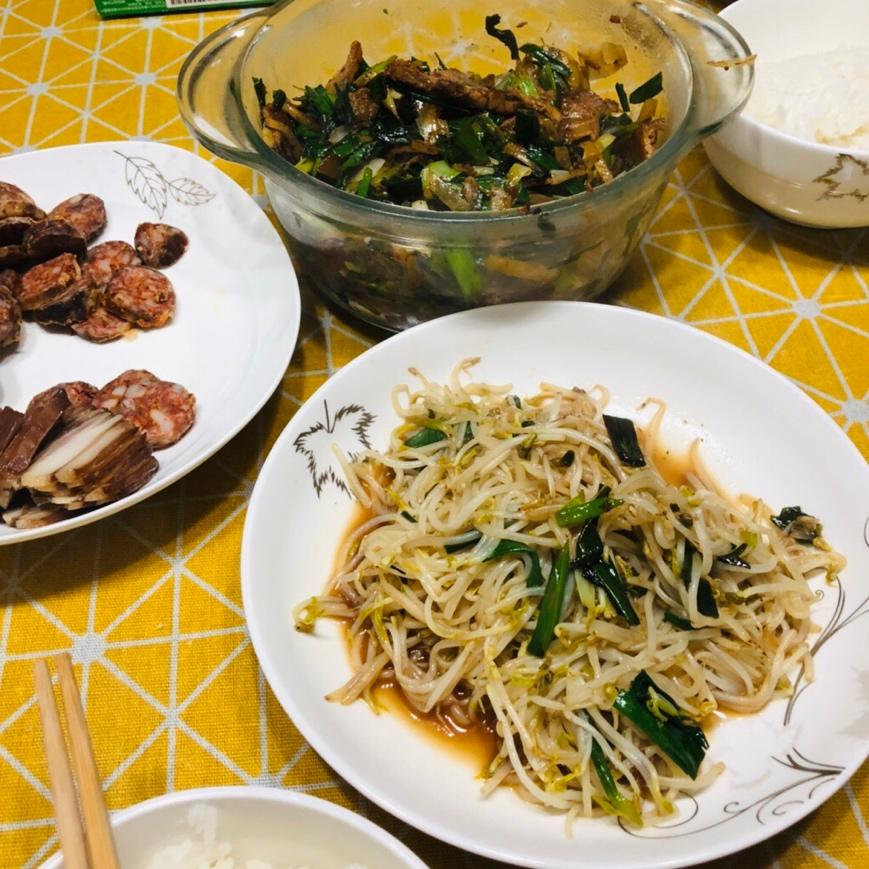醋溜绿豆芽