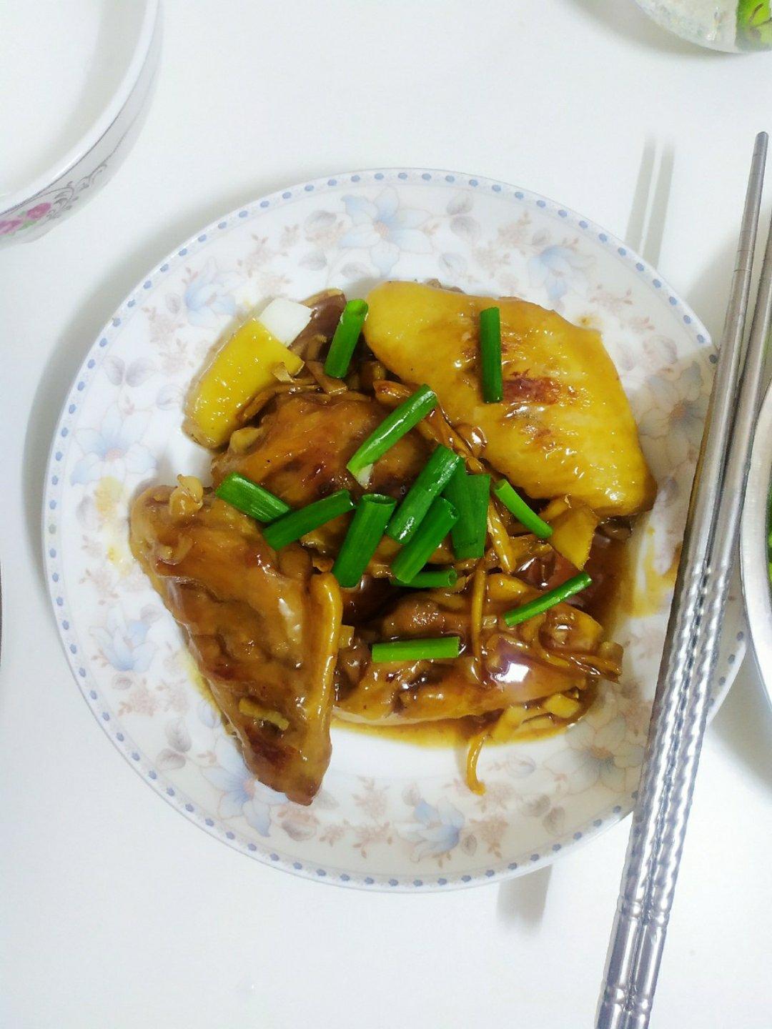 蜜汁鸡肉