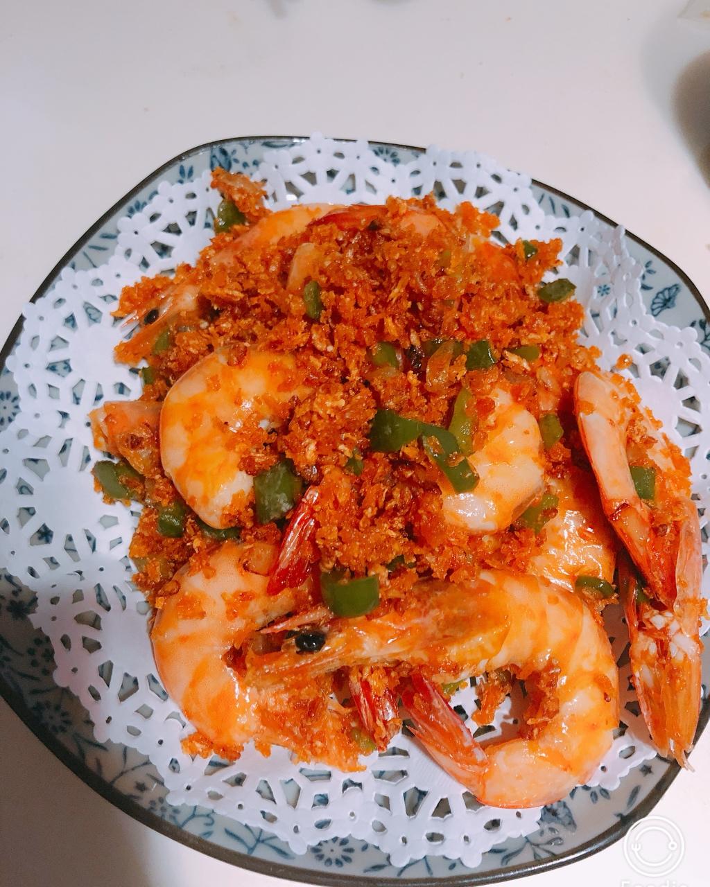 避风塘炒虾