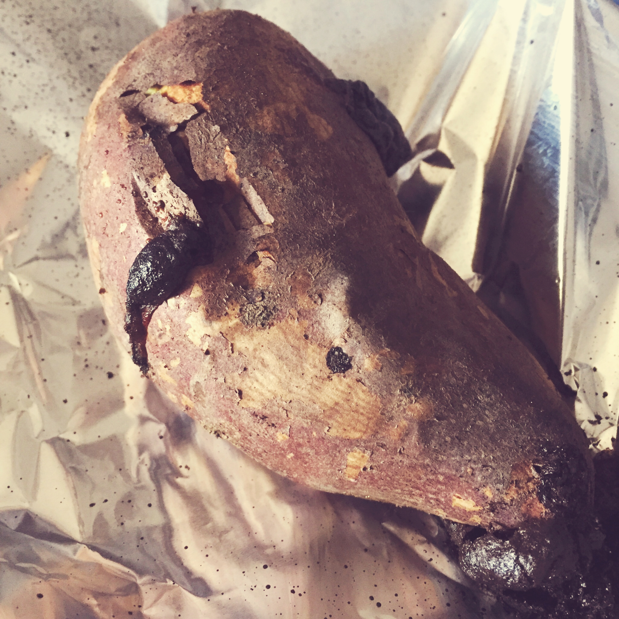 烤地瓜（烤箱初试）