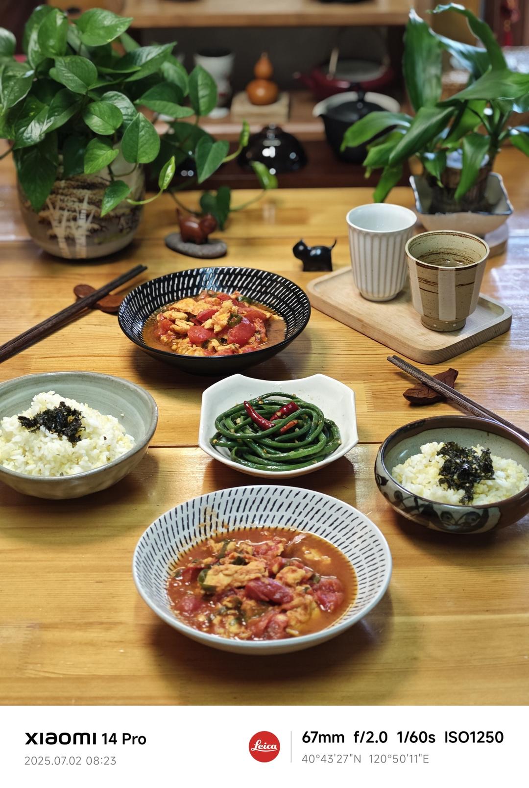 简单的早餐