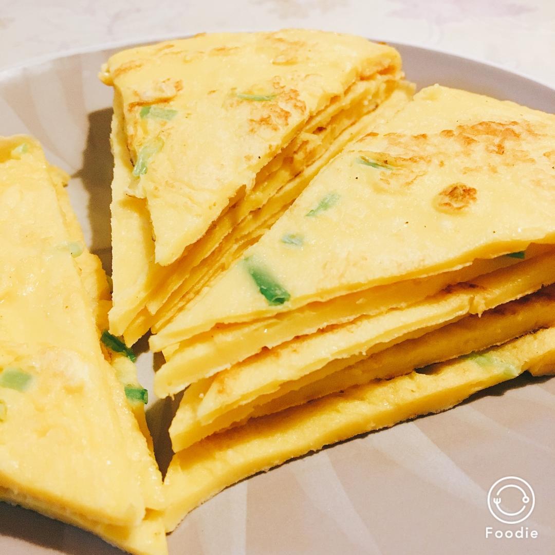 葱花鸡蛋饼