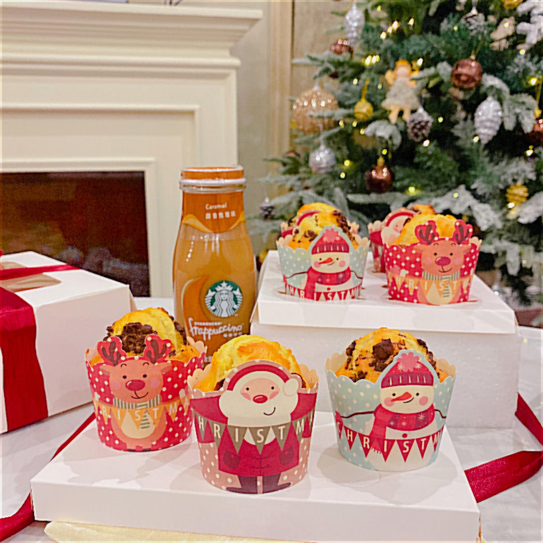 少女心的香蕉蔓越莓玛芬