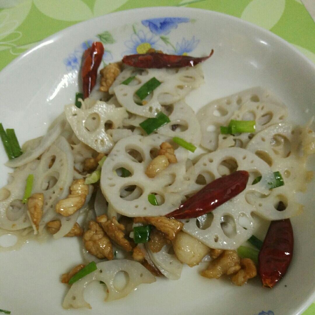 素炒藕片