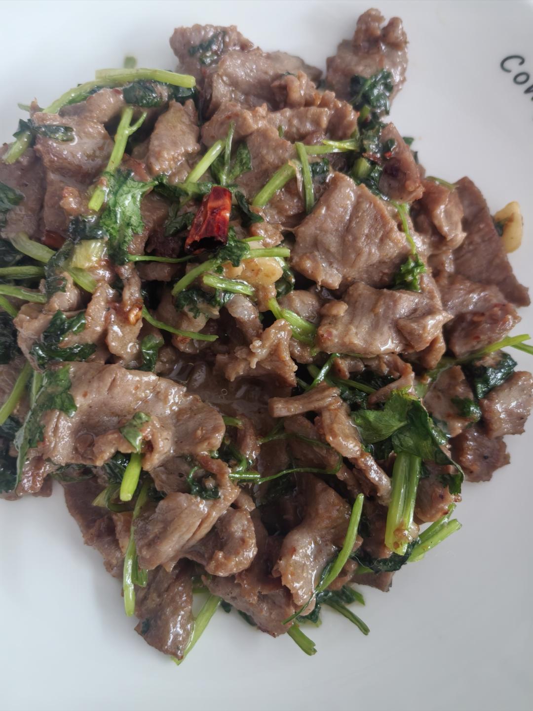 香菜牛肉