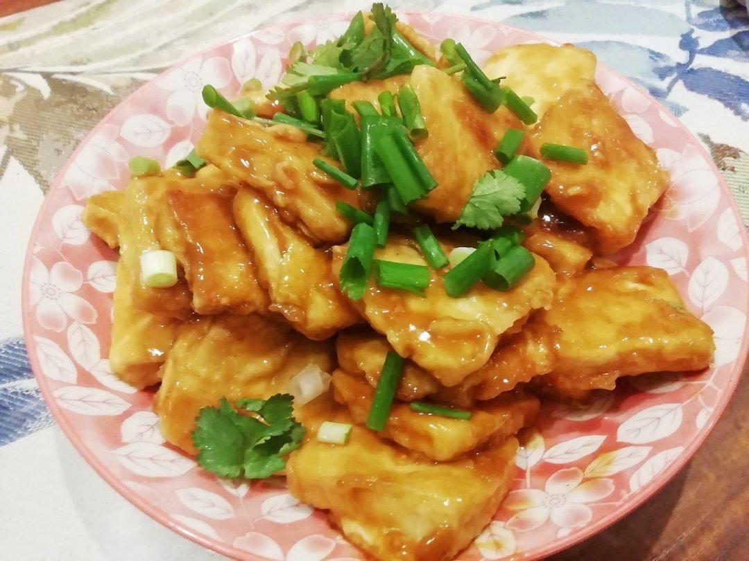 无敌好吃的香煎豆腐