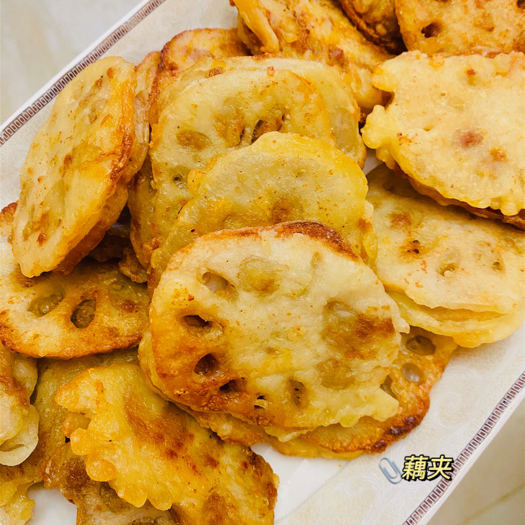 堂妈小厨——酥炸藕盒
