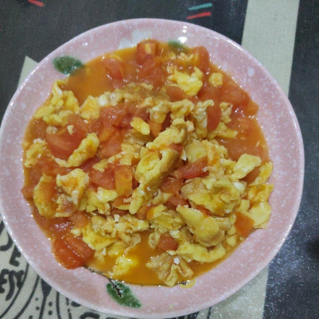 西红柿炒鸡蛋