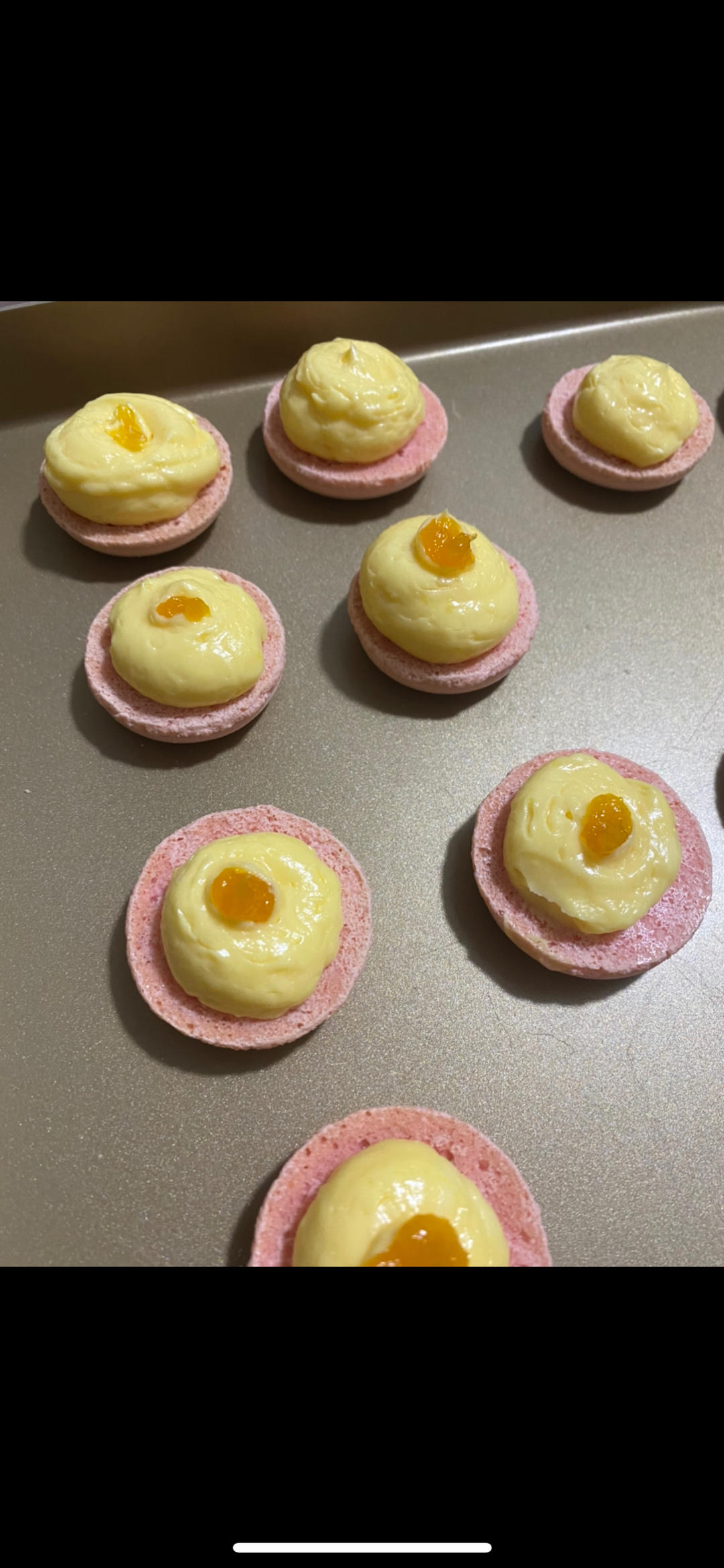 传统意式 巴黎马卡龙 大份量厨师机版 皮师傅店售同款 紫薯百香果口味 | 小马课堂0