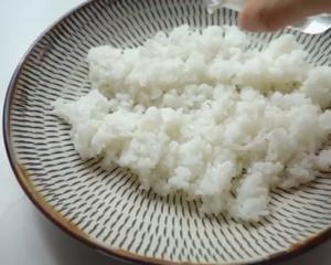 【昨日的美食】三文鱼鸡蛋青瓜散寿司（夏日轻食）的做法 步骤6