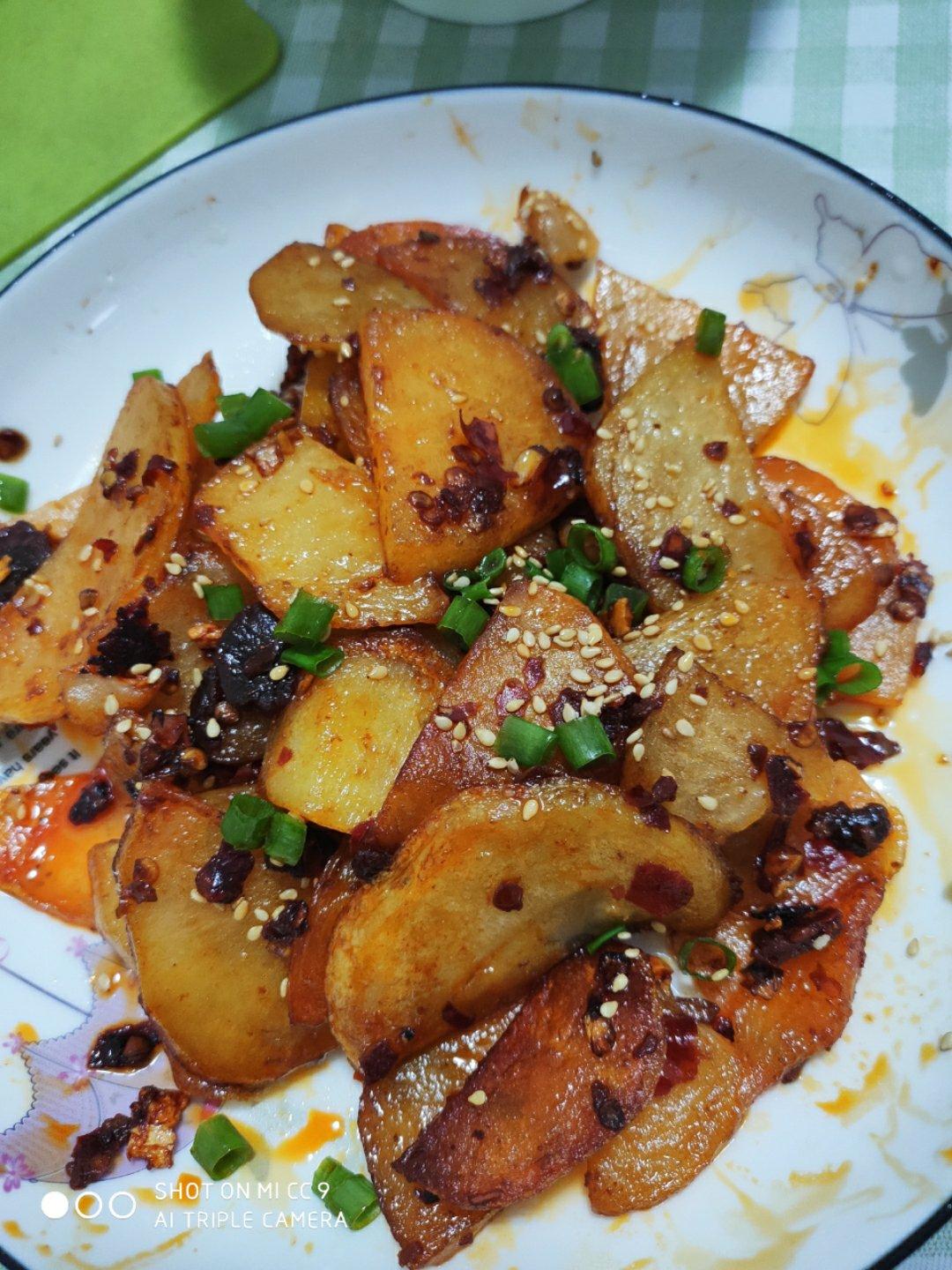 香煎土豆片（下饭神器）