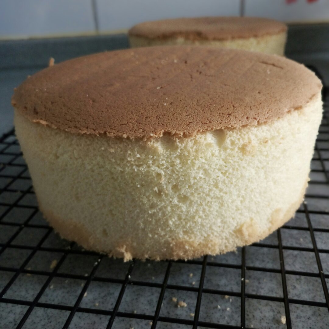 《Tinrry+》戚风蛋糕（6寸配方）（基础、超详细教程）