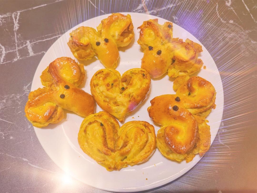 椰蓉面包 一个面团N多花式整形 心形 小羊 花环等整形视频 玛捷斯