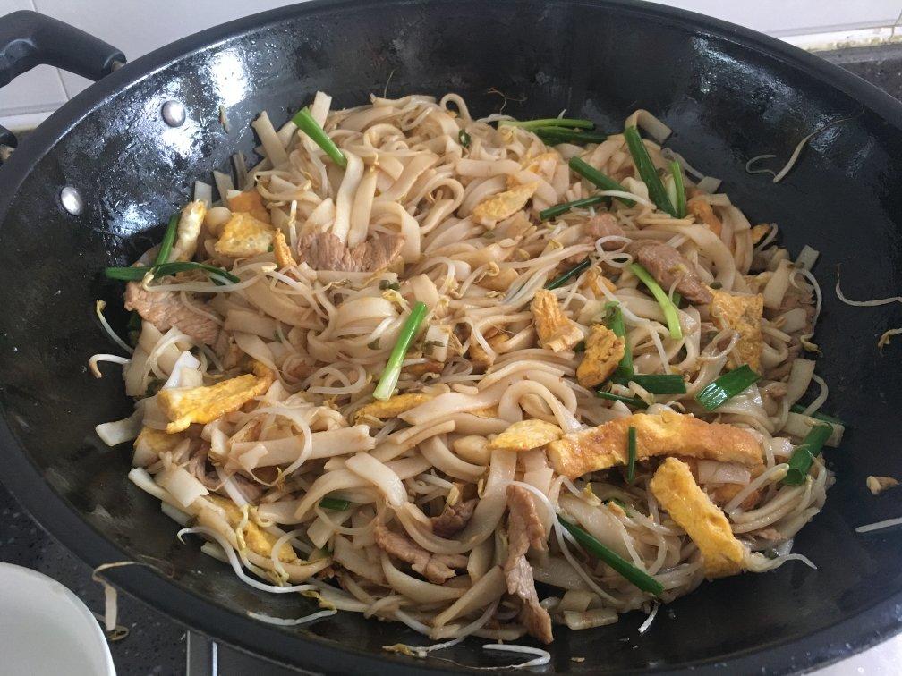 tongshum做的炒河粉