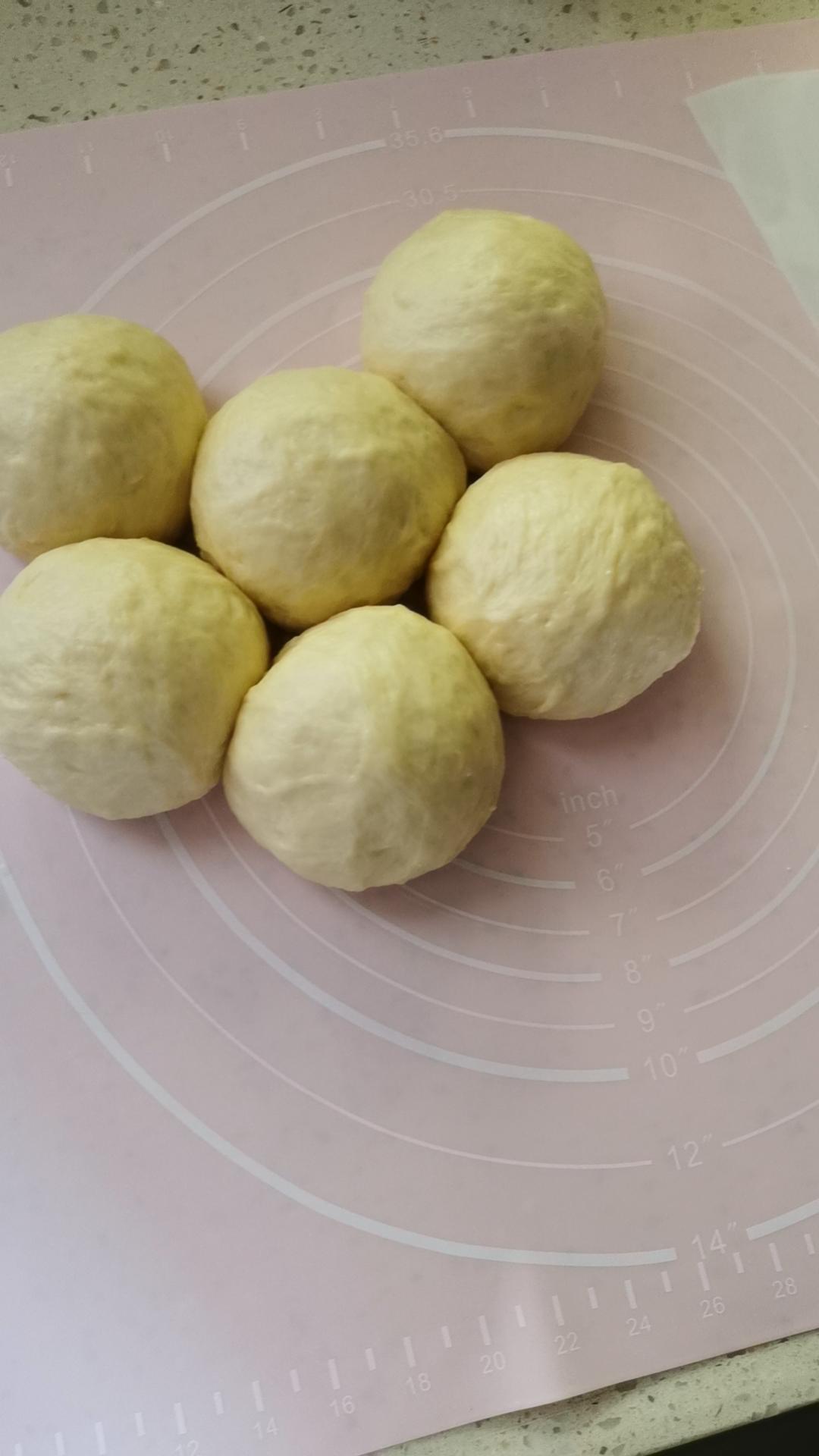 香葱火腿肉松面包