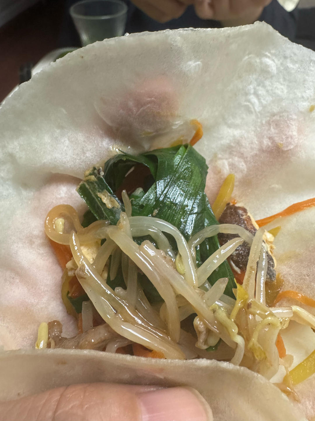 立春吃春饼的卷饼菜－炒合菜