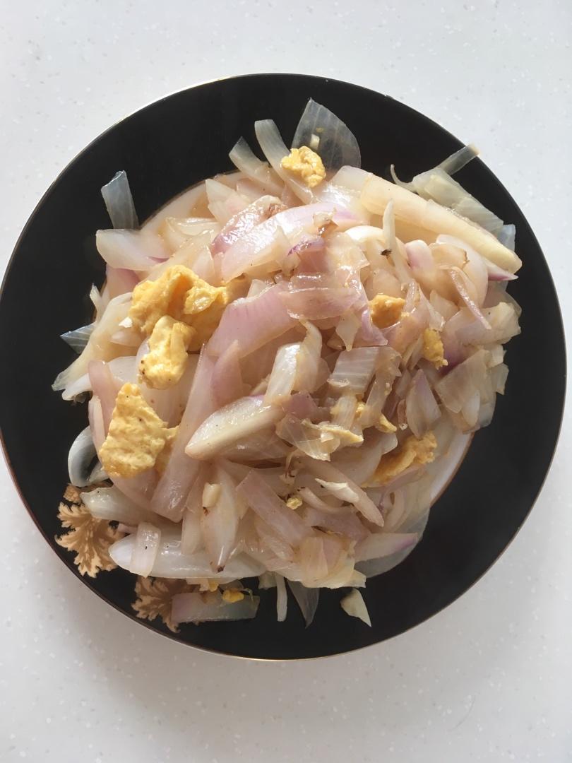 洋葱炒鸡蛋