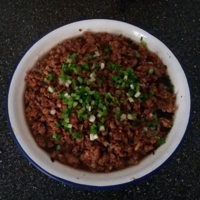 肉末蒸豆腐