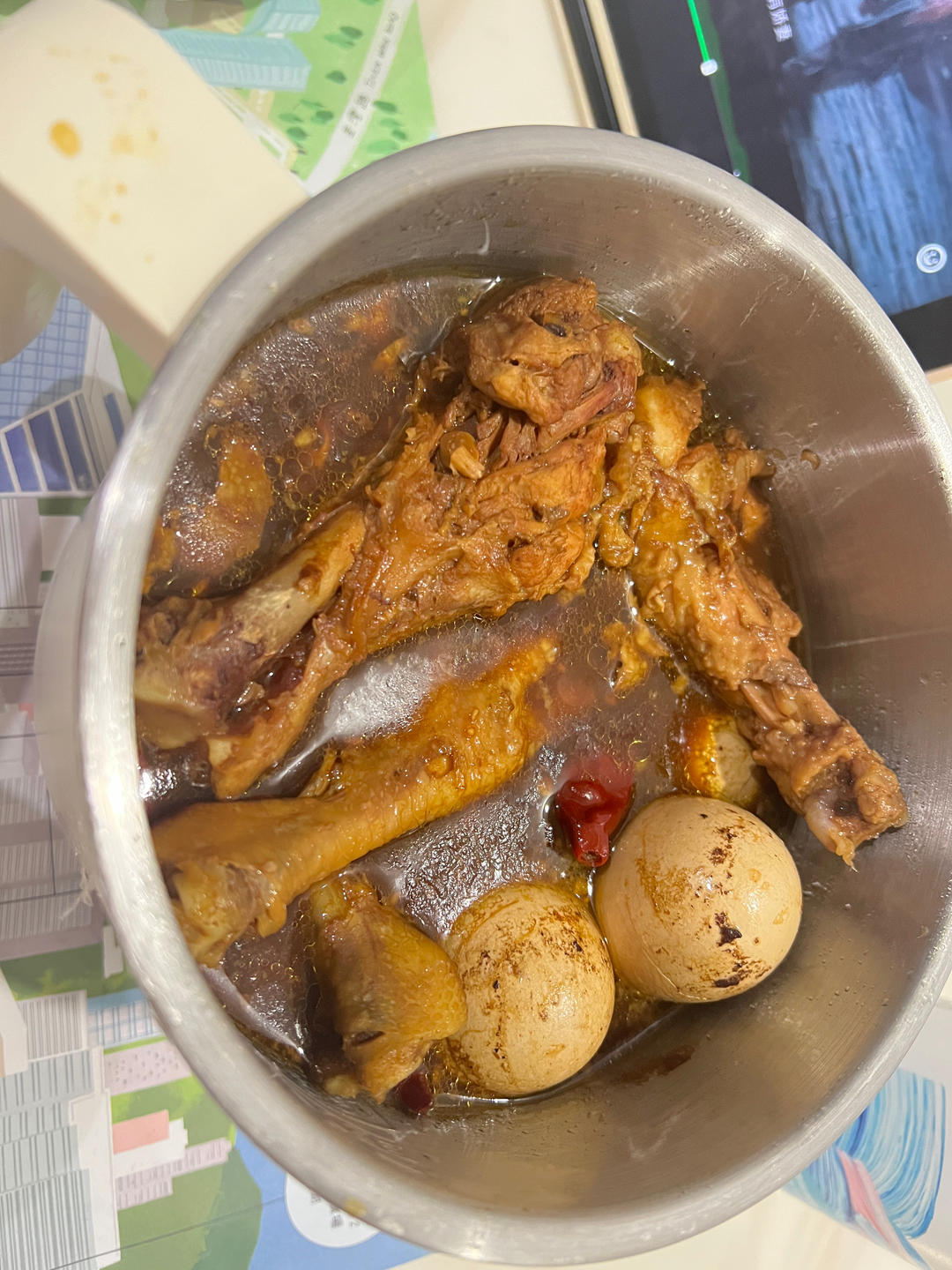 爆好吃的卤鸡腿 卤蛋❗电饭煲 炒锅都可以做~