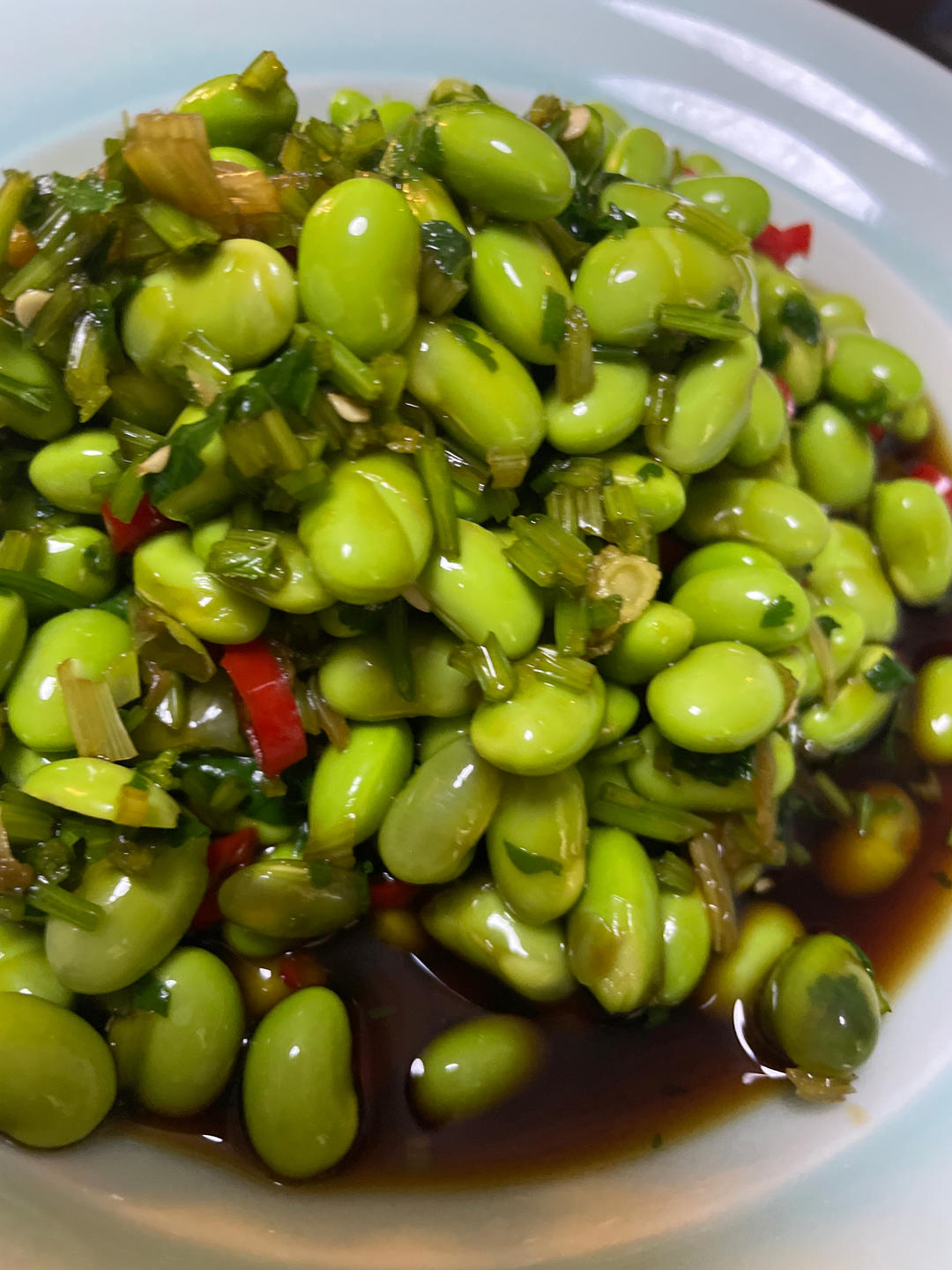 答应我这个夏天一定要尝尝的凉拌毛豆