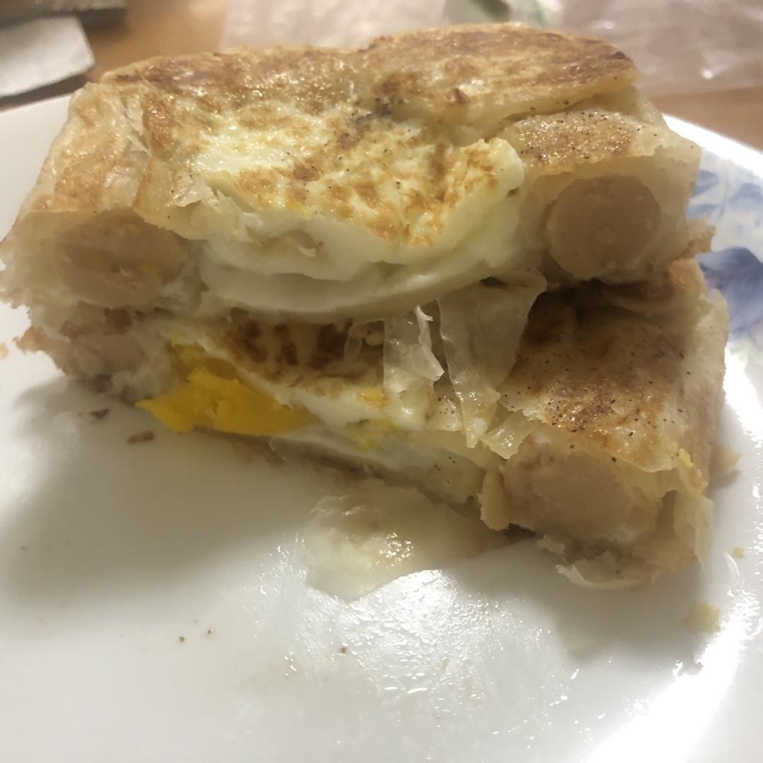 无需和面❗️懒人早餐鸡蛋饼