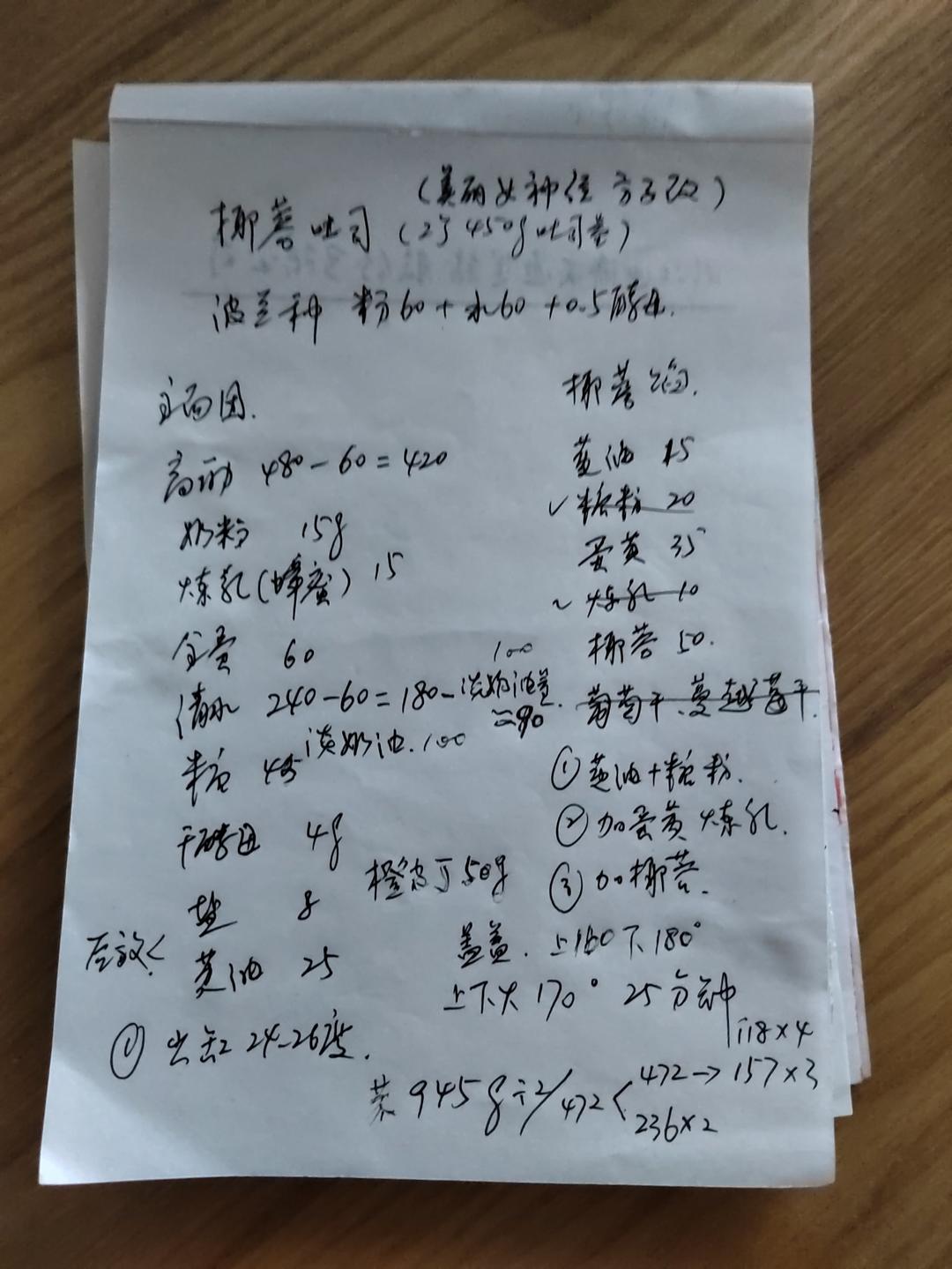 椰蓉满满吐司！幸福的味道。