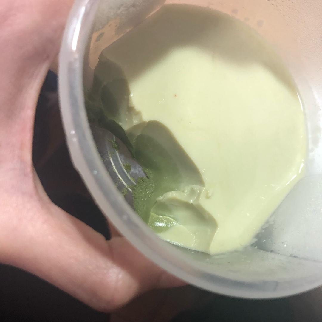 抹茶布丁（简易）