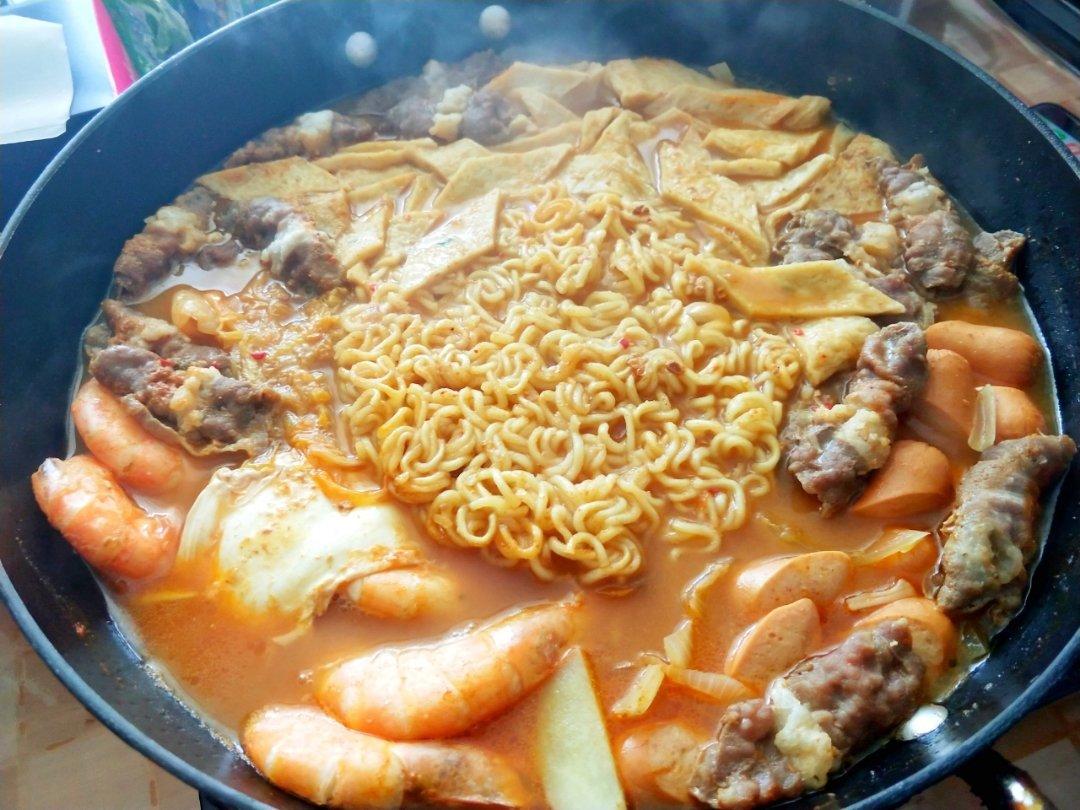 韩国芝士部队火锅