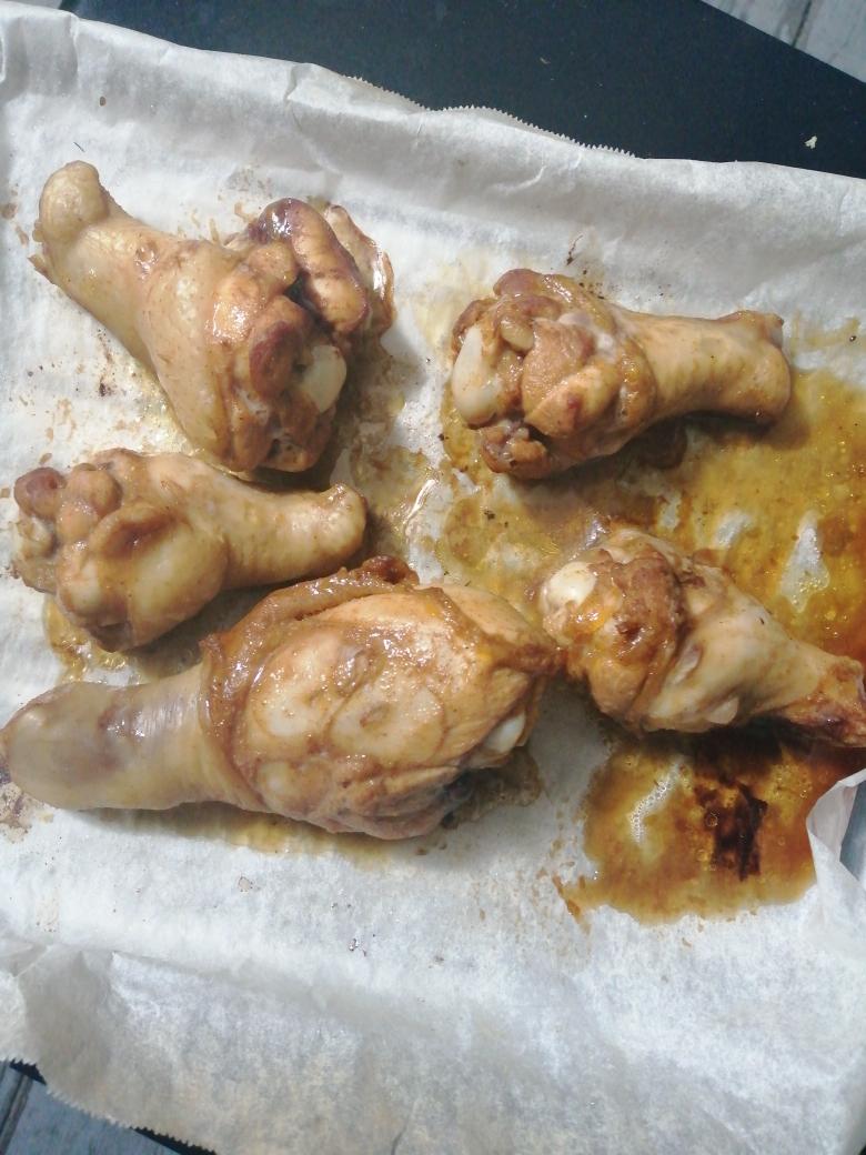 烤箱版烤鸡腿🐔