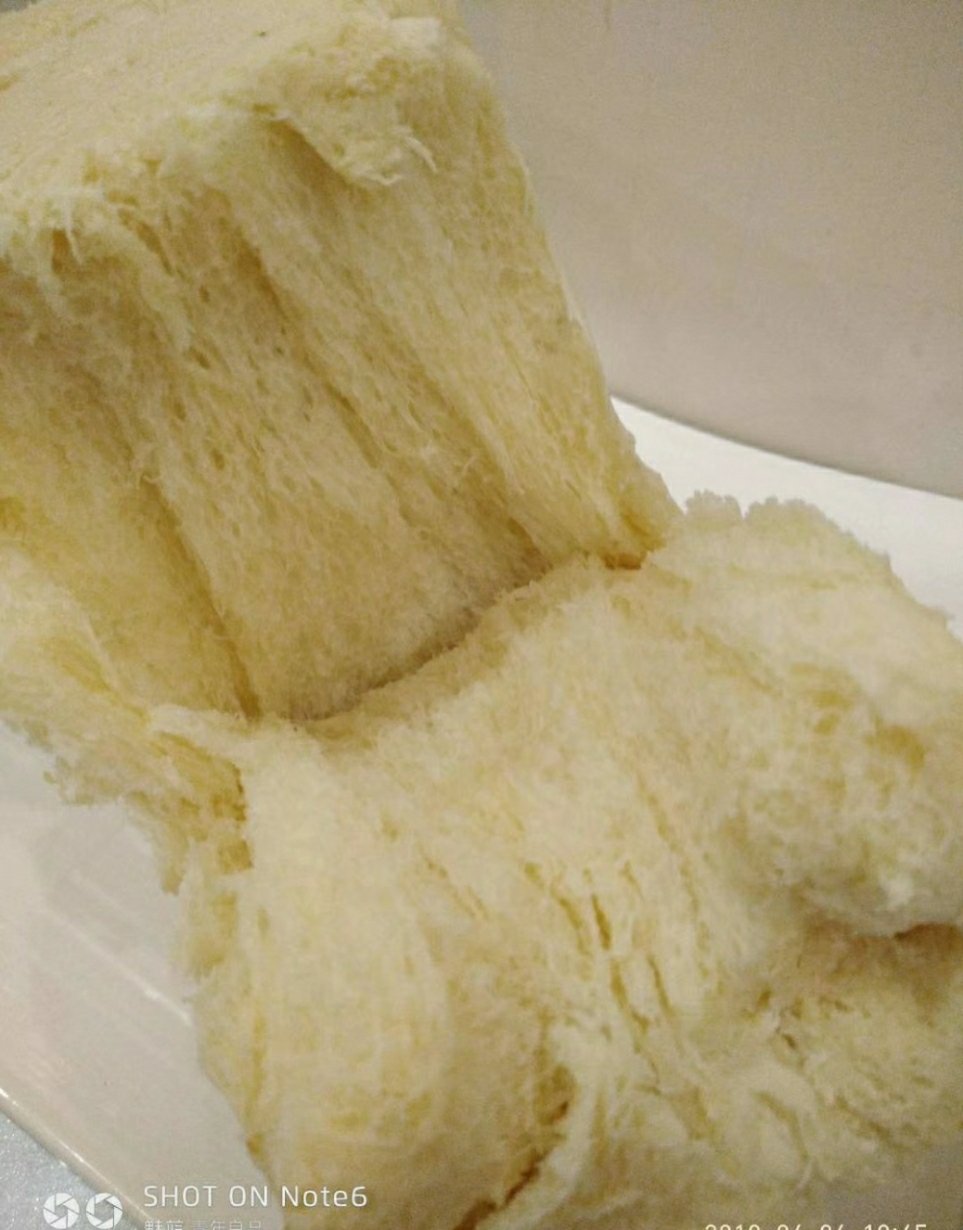 夺命软吐司(๑´ڡ`๑)超软拉丝极速方便的一次发酵吐司