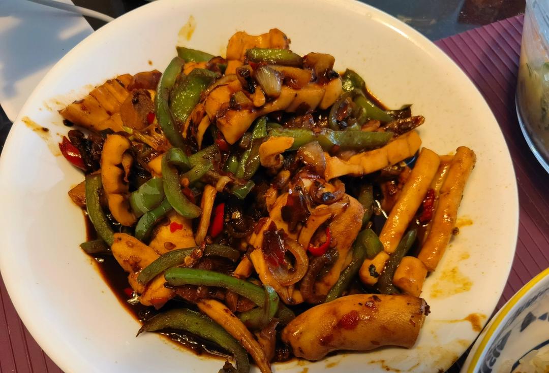 爆炒香辣鱿鱼