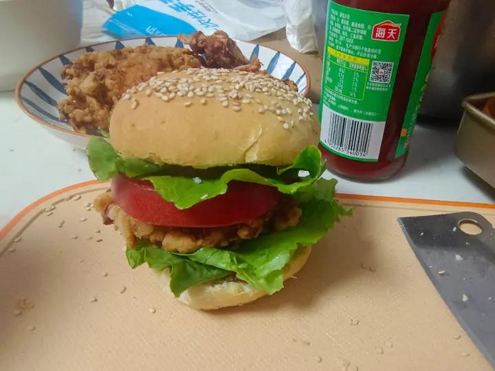 超级无敌简单的汉堡坯