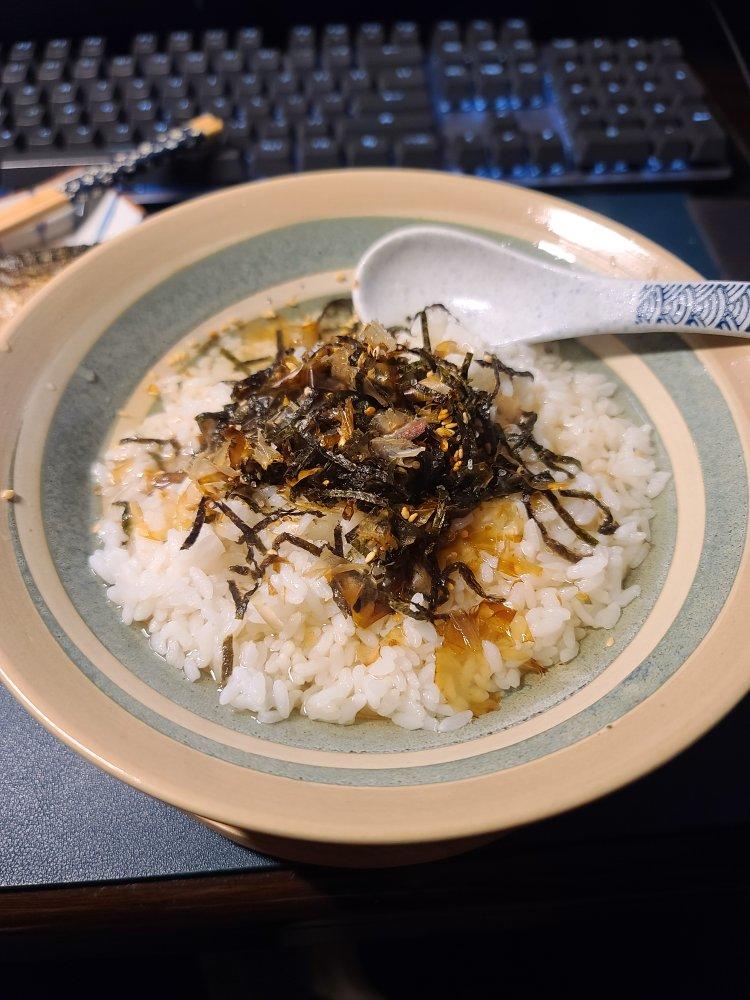 可逼格可简陋的お茶渍け(日式茶泡饭)