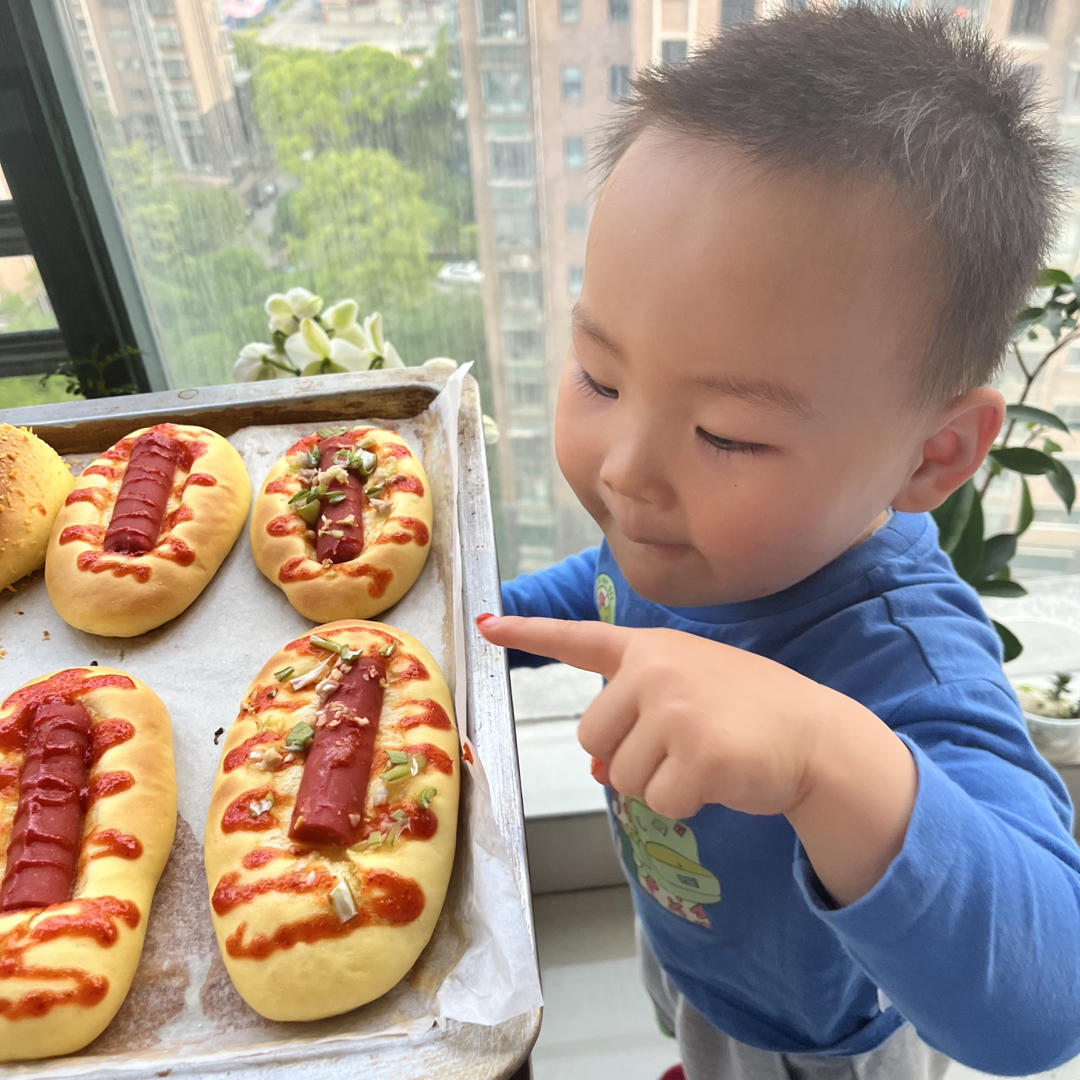 香葱火腿肠仔面包「7个」