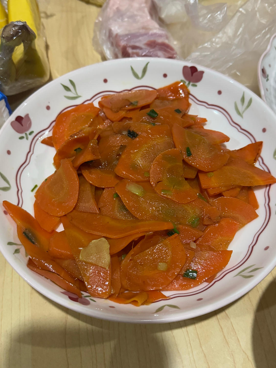 素炒胡萝卜
