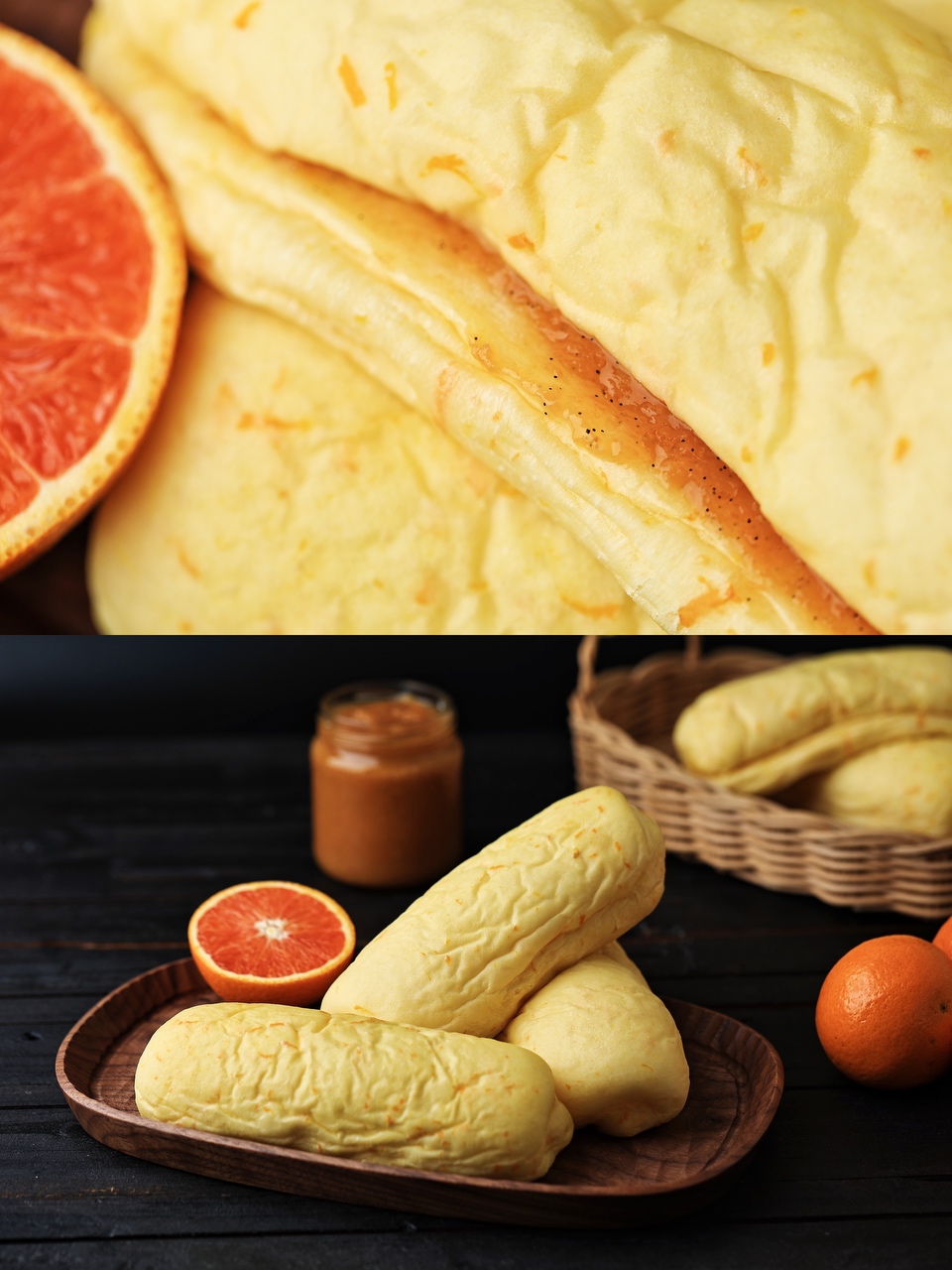 超松软香橙牛奶面包的做法