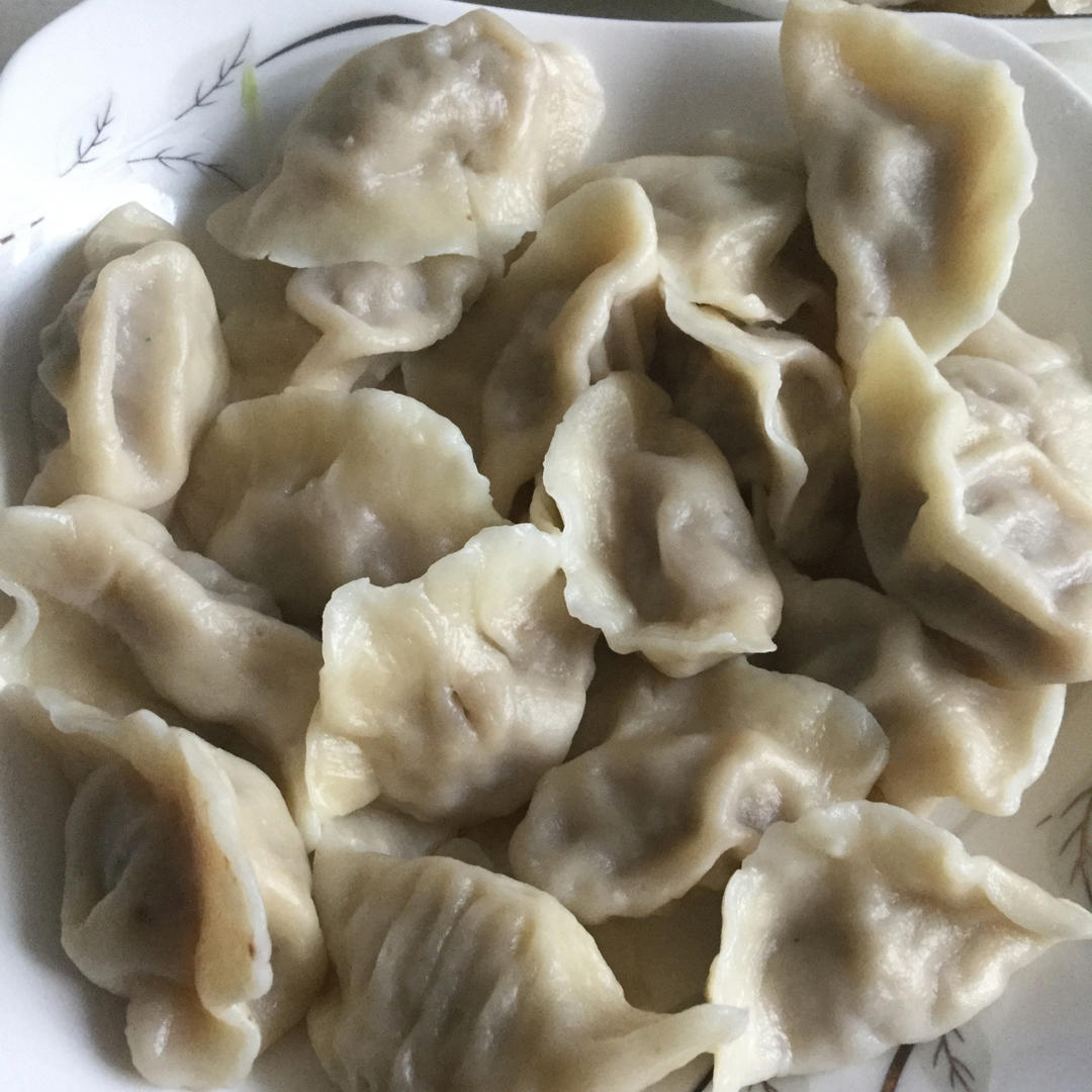 羊肉青萝卜饺子